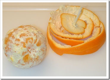 Orange rind