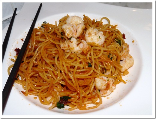 Spaghetti con gamberino