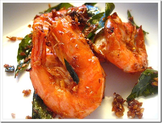 Someone else's butter prawns Someone else's butter prawns