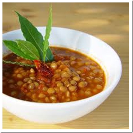 Lentil vegetable soup