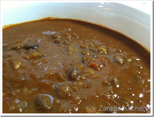 American red bean soup
