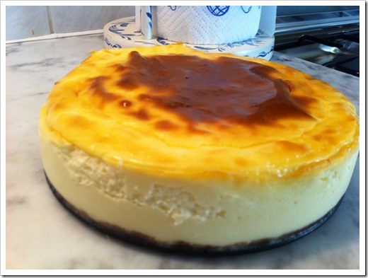 My first cheesecake! My first cheesecake!