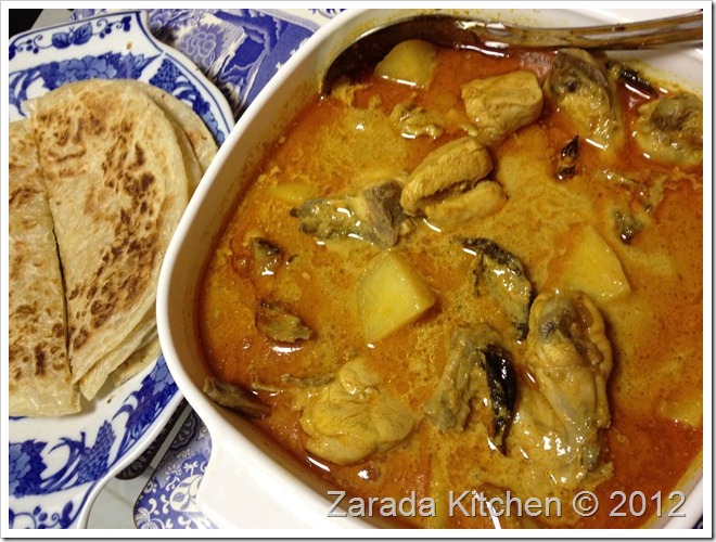 My chicken curry My chicken curry